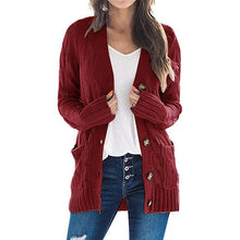 Lade das Bild in den Galerie-Viewer, Cardigu - Bequeme Strickjacke für Damen
