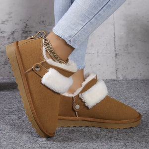 Carla Winter Plüsch gefütterte Schneestiefel