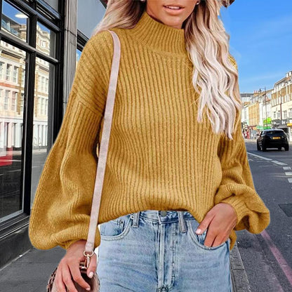 Carrin - Kältebeständiger Stretch-Pullover mit geripptem Design