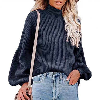 Carrin - Kältebeständiger Stretch-Pullover mit geripptem Design