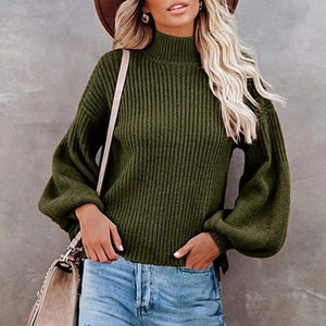 Carrin - Kältebeständiger Stretch-Pullover mit geripptem Design