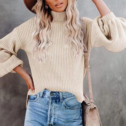 Carrin - Kältebeständiger Stretch-Pullover mit geripptem Design