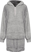 Lade das Bild in den Galerie-Viewer, Cereri - Langer Fleece-Pullover für Frauen
