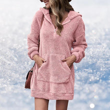 Lade das Bild in den Galerie-Viewer, Cereri - Langer Fleece-Pullover für Frauen
