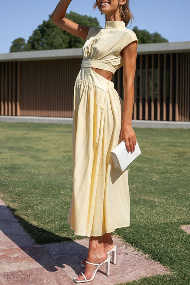 SunTide™ Ausgeschnittenes Sommerkleid