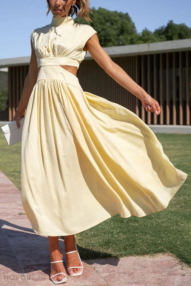 SunTide™ Ausgeschnittenes Sommerkleid