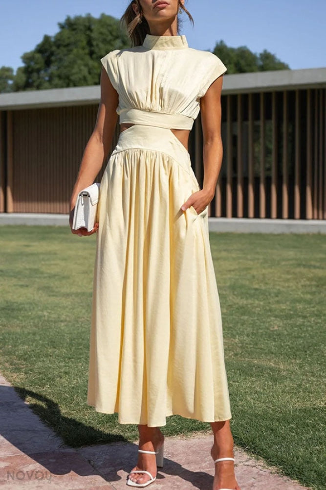 SunTide™ Ausgeschnittenes Sommerkleid