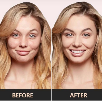 Kaufladen_CC Creme Foundation Make Up mit Luftkissen in Pilzform - Das Original vorher nachher