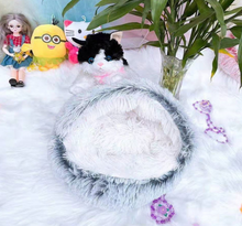 Lade das Bild in den Galerie-Viewer, FluffyCat™ - 2 in 1 faltbares Katzenbett
