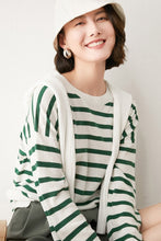 Lade das Bild in den Galerie-Viewer, WOLF Tropfen Schultern Lose Pullover
