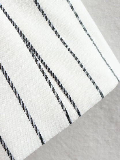 WOLF Übergröße Gestreifte Jacken