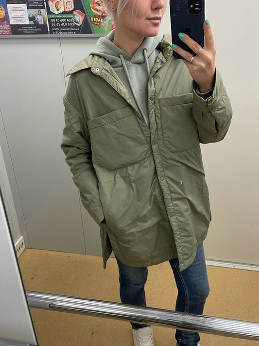 WOLF Übergröße Langer Mantel