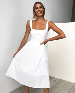 Julia™ - Einfarbiges Kleid