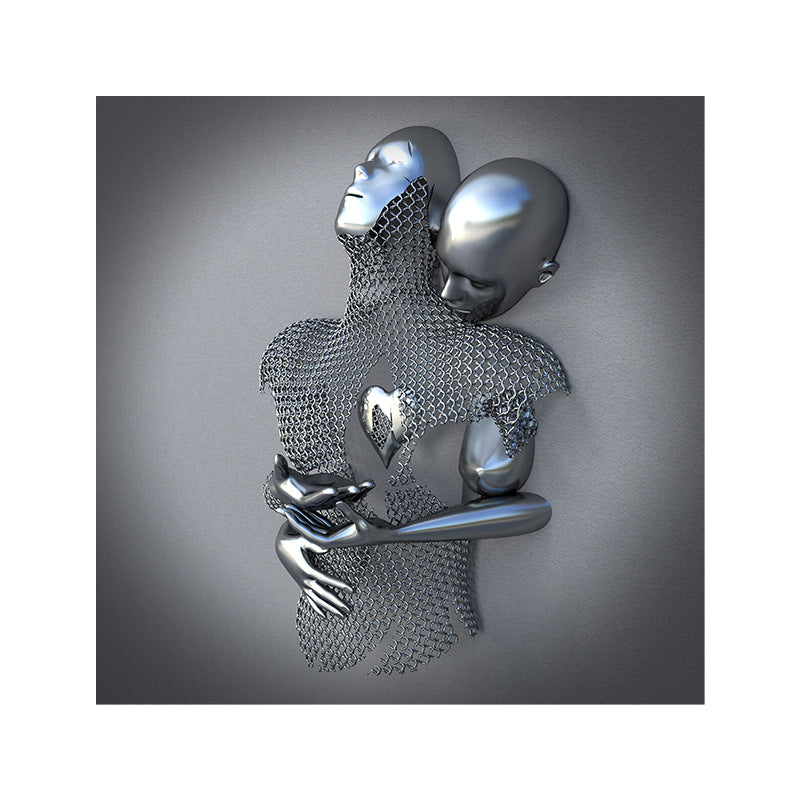 Artizone™ Silber Leinwandgemälde