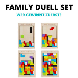Tetris Puzzle Spiel aus Holz