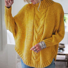 Lade das Bild in den Galerie-Viewer, Flozio - Strickpullover für Frauen mit Rollkragen
