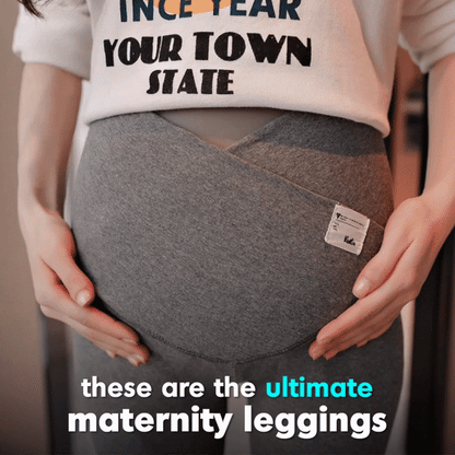 BumpSnugs™ - Niedrige Taille Bauch Mutterschaft Leggings