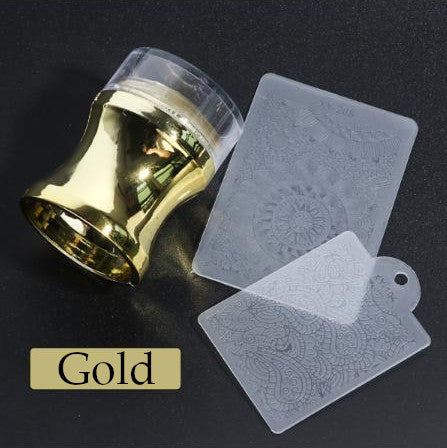 GlamStamp™ Nagelstempel mit Schablonen