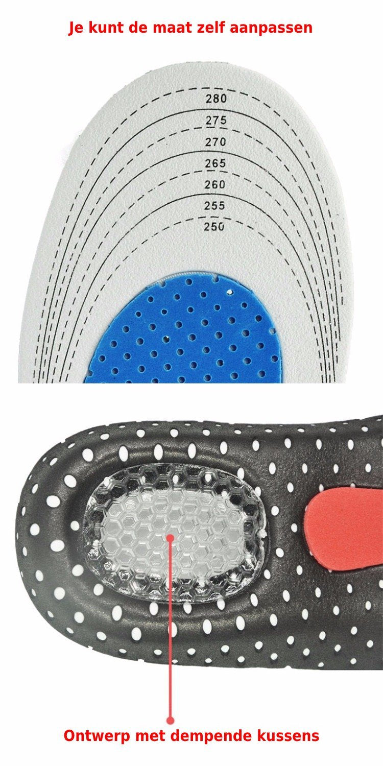 Orthopädische Komfort-Einlagen / Gel-Pad-Einlagesohlen - Lösung für Fuß-, Knie-, Hüft- & Rückenschmerzen  4