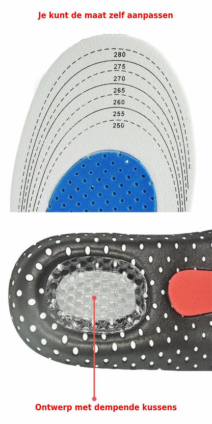 Orthopädische Komfort-Einlagen / Gel-Pad-Einlagesohlen - Lösung für Fuß-, Knie-, Hüft- & Rückenschmerzen  4