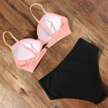 Lade das Bild in den Galerie-Viewer, Aveline - Stylischer Bikini mit hoher Taille
