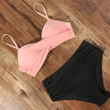 Lade das Bild in den Galerie-Viewer, Aveline - Stylischer Bikini mit hoher Taille

