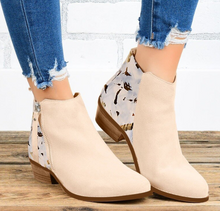 Lade das Bild in den Galerie-Viewer, Loscana Leopard Stiefel | Elegante und bequeme Damenstiefel mit Absätzen und Reißverschluss
