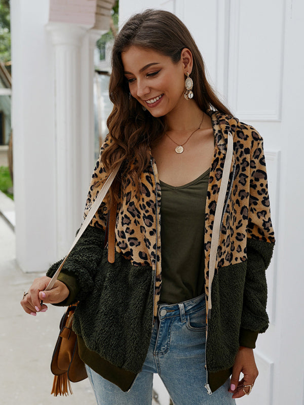 Clarity™ | Langärmelige Jacke mit Leopardenmuster