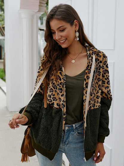 Clarity™ | Langärmelige Jacke mit Leopardenmuster