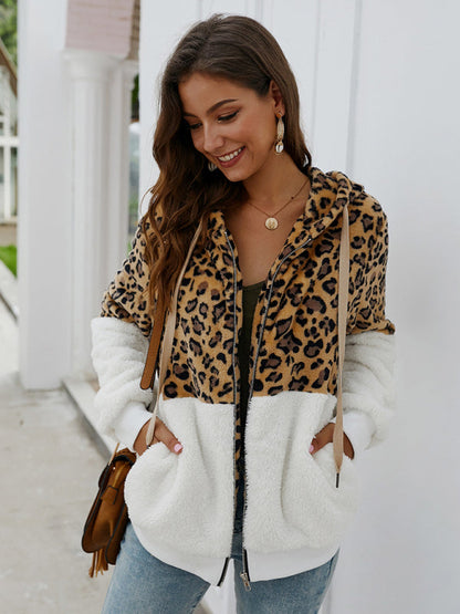 Clarity™ | Langärmelige Jacke mit Leopardenmuster