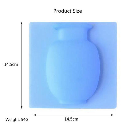 Selbstklebende Blumenvase