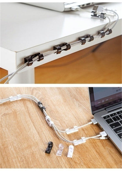 10er Set - Kabelführungsrinnen