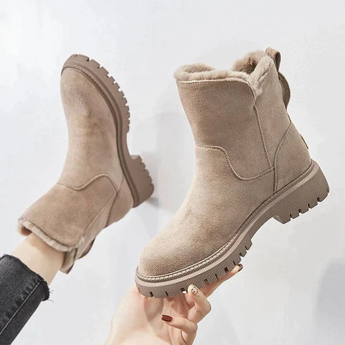 Salvira Damen-Schneestiefel - gefüttert, elegant & nie wieder kalte Füße_beige_1_lieblingsladen
