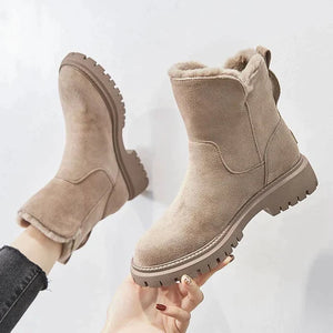 Salvira Damen-Schneestiefel - gefüttert, elegant & nie wieder kalte Füße_beige_1_lieblingsladen