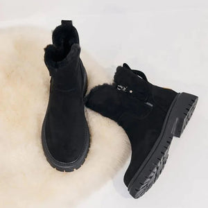 Salvira Damen-Schneestiefel - gefüttert, elegant & nie wieder kalte Füße_schwarz_1_Lieblingsladen