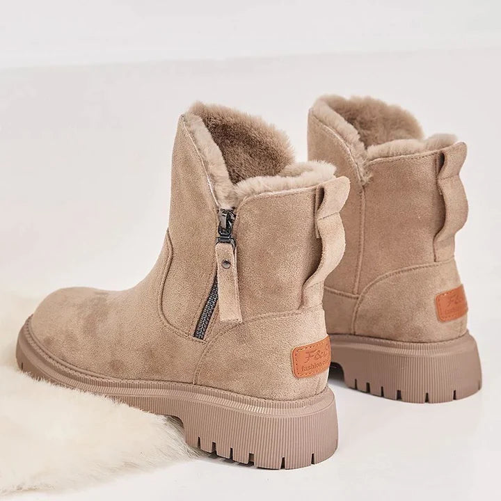 Salvira Damen-Schneestiefel - gefüttert, elegant & nie wieder kalte Füße_beige_3_lieblingsladen