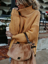 Lade das Bild in den Galerie-Viewer, Layne - Dicker Damen-Pullover mit Rollkragen
