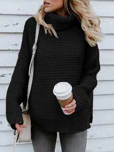 Layne - Dicker Damen-Pullover mit Rollkragen
