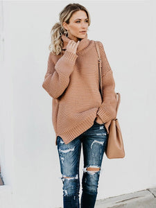 Layne - Dicker Damen-Pullover mit Rollkragen