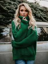 Lade das Bild in den Galerie-Viewer, Layne - Dicker Damen-Pullover mit Rollkragen
