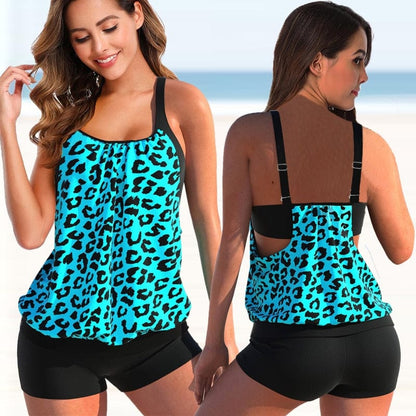 Zweifarbiges Tankini-Set | Lively™