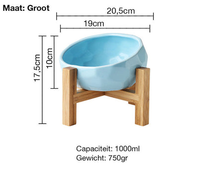 Petsnord™ Nordic Style Haustier Keramikschale