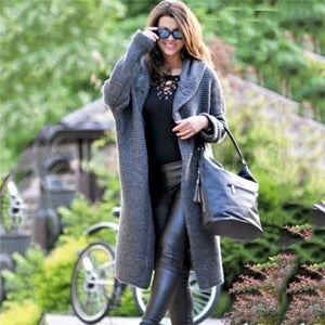 Lena's Elegante Strickjacke für den Winter