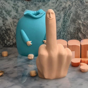 FroherFinger™ - Mittelfinger-Statue