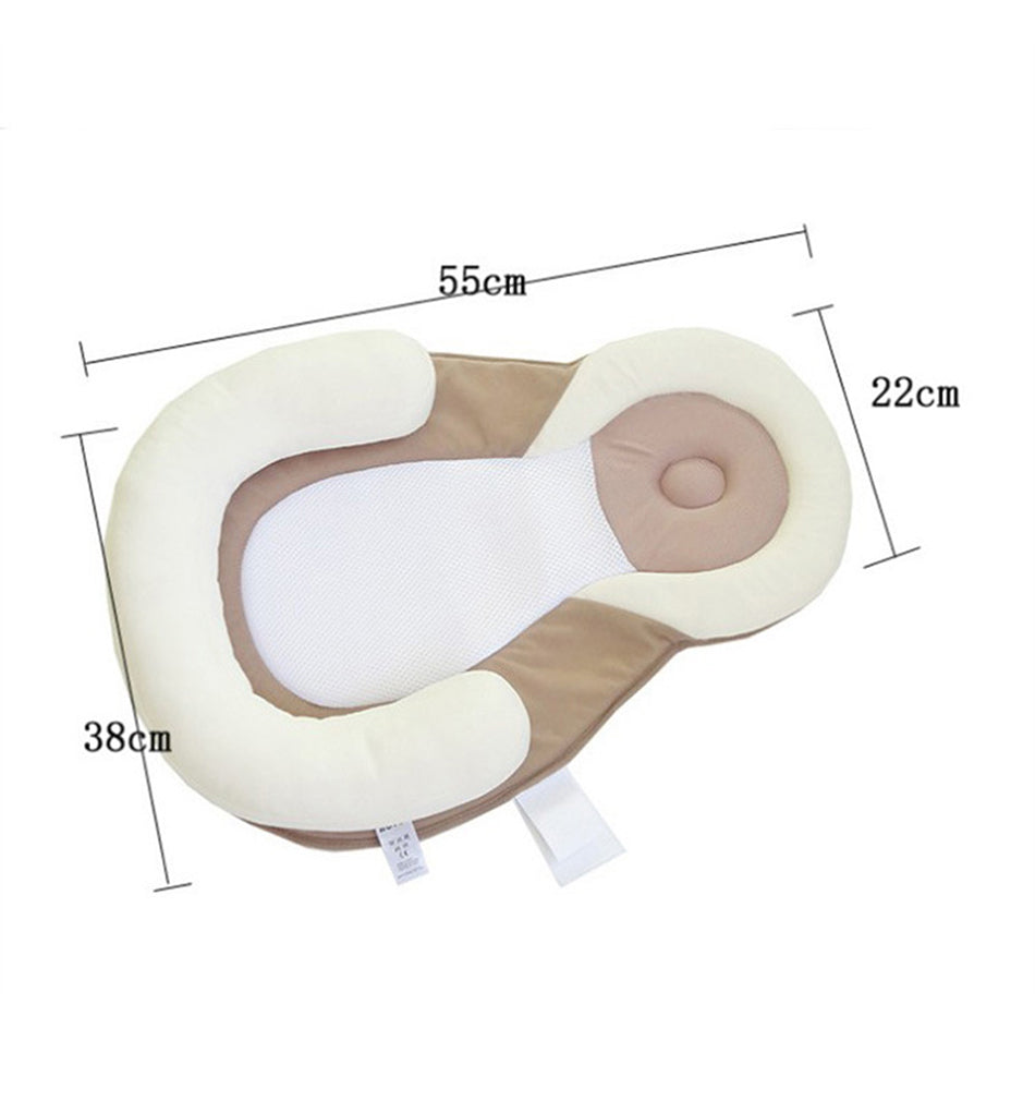 Verstellbares Babybett - gegen Plattkopf und Verdauungsprobleme  braun 5