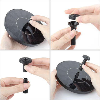 AUSVERKAUF | HydroNova™ Solarbetriebener Wasserspringbrunnen