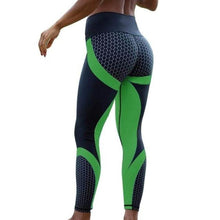 Lade das Bild in den Galerie-Viewer, Fitness Push-up Leggins - komprimiert, strafft und holt die perfekte Figur aus Ihnen heraus_grün

