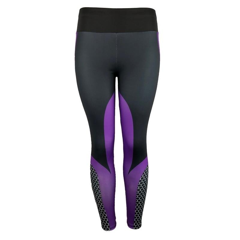 Fitness Push-up Leggins - komprimiert, strafft und holt die perfekte Figur aus Ihnen heraus_lila 3