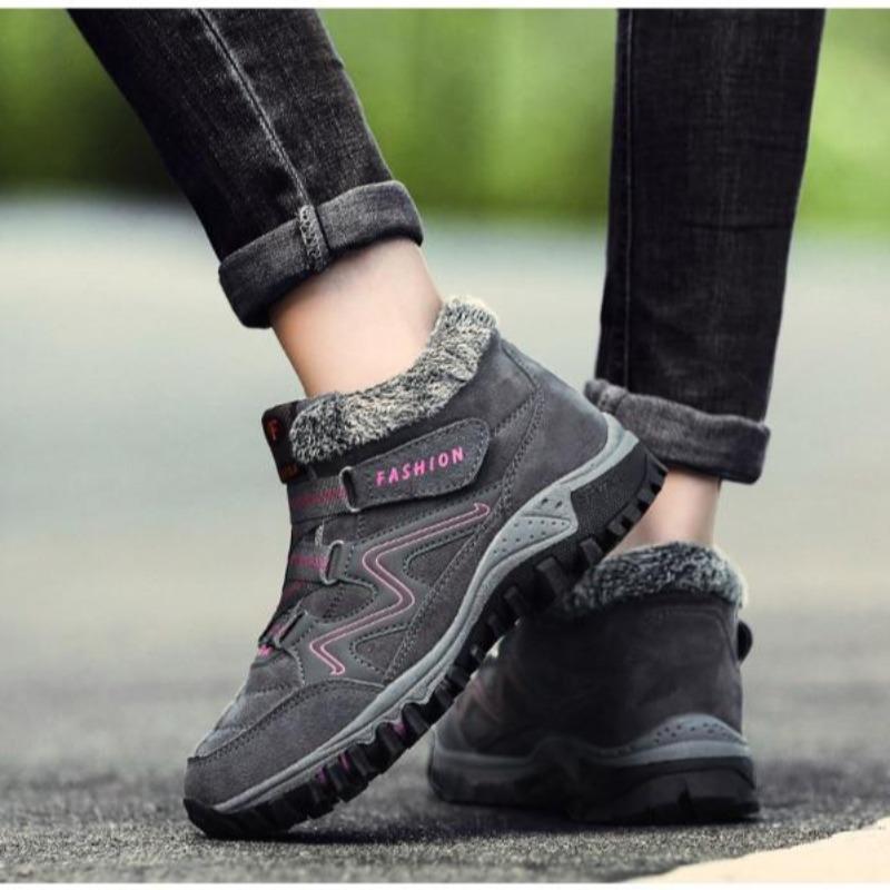 Winterschuh mit Innenfutter - grau