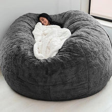 Lade das Bild in den Galerie-Viewer, Riesiger flauschiger Sitzsack - gemütlicher geht nicht (ohne Füllung)
